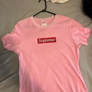 Pink Supreme Box Logo